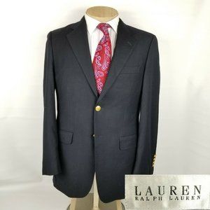 Ralph Lauren Silver Label Mens Blazer 38R Blue